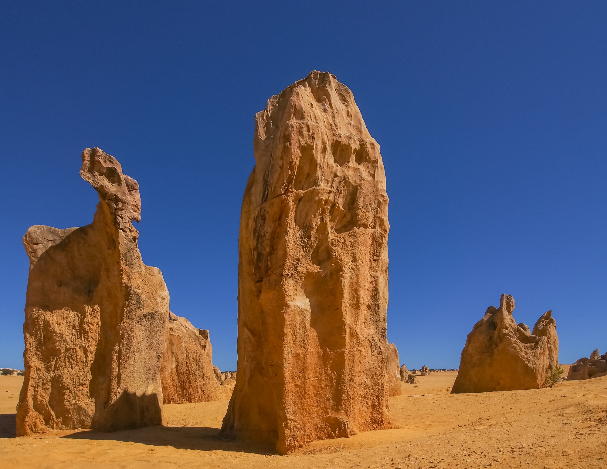 Some of the thousands of incredible rock formations that are The Pinnacles of Western Australia